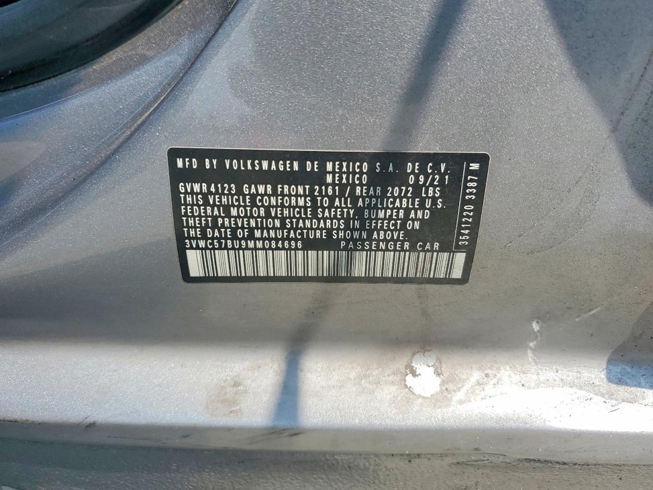 2021 VOLKSWAGEN JETTA