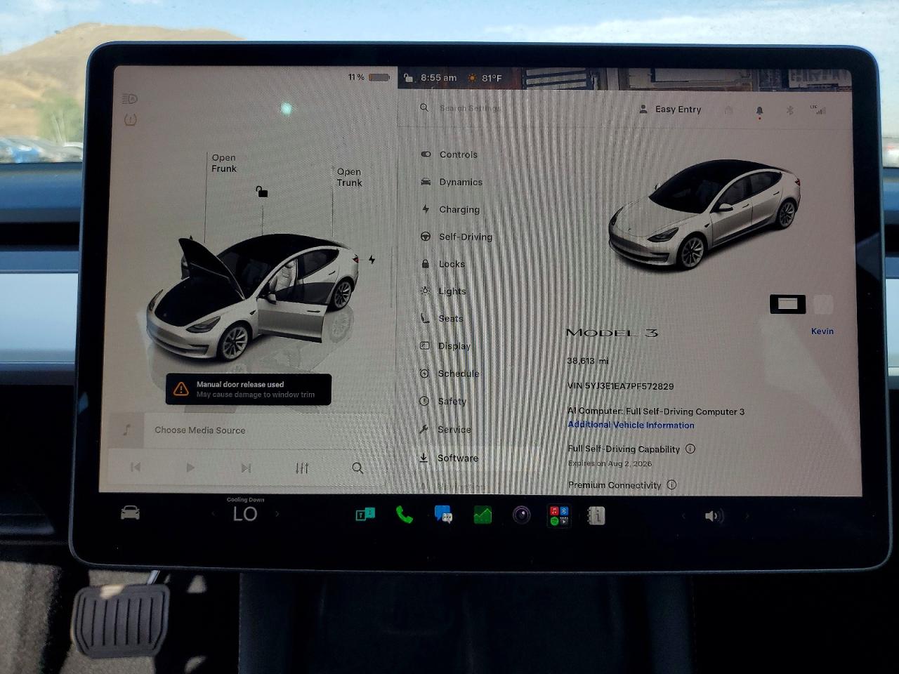 2023 TESLA MODEL 3