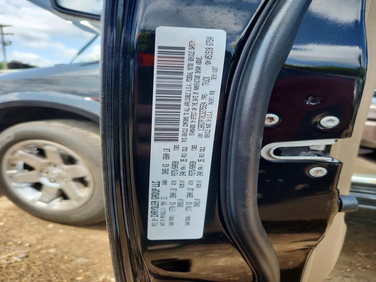 2012 DODGE RAM 1500