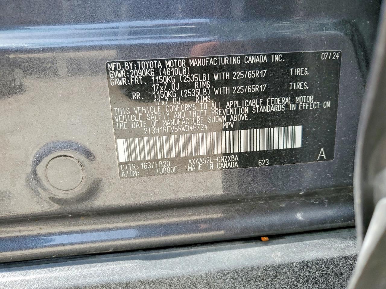 2024 TOYOTA RAV4