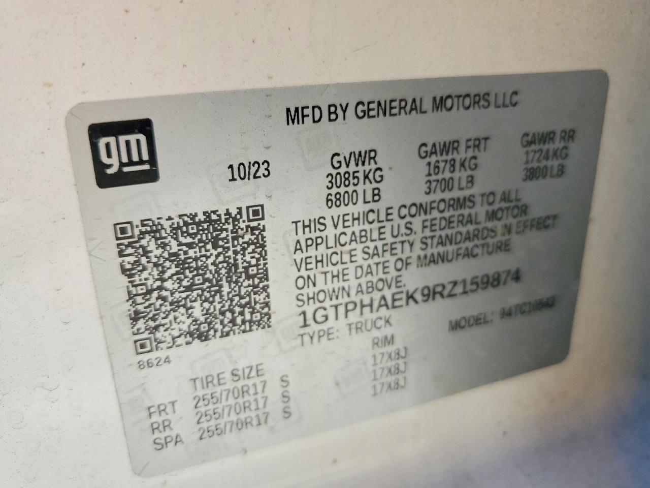 2024 GMC SIERRA
