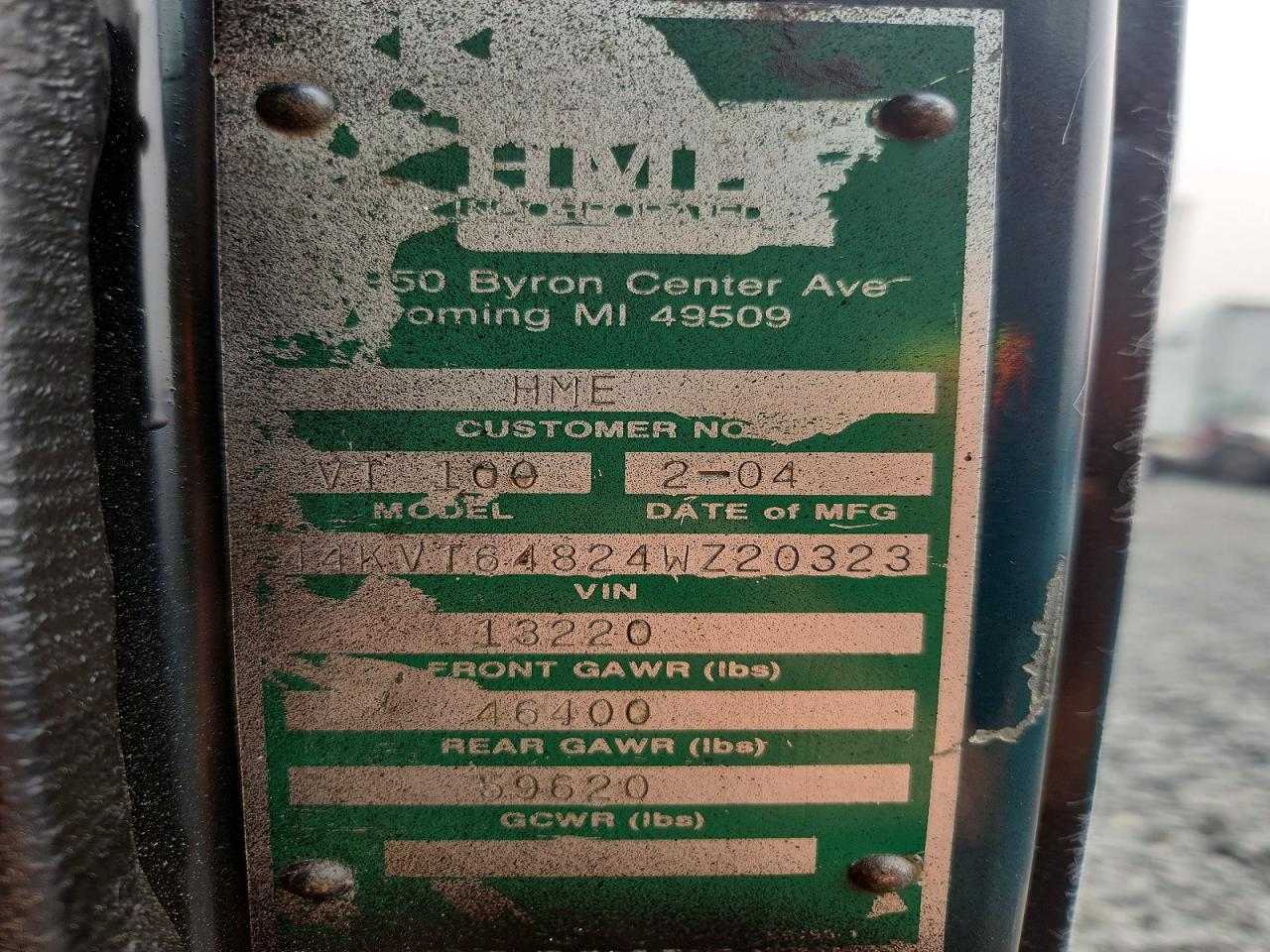 2004 HME ALL OTHER