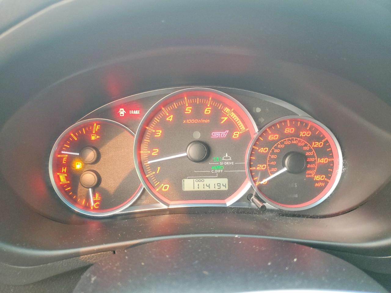2012 SUBARU WRX