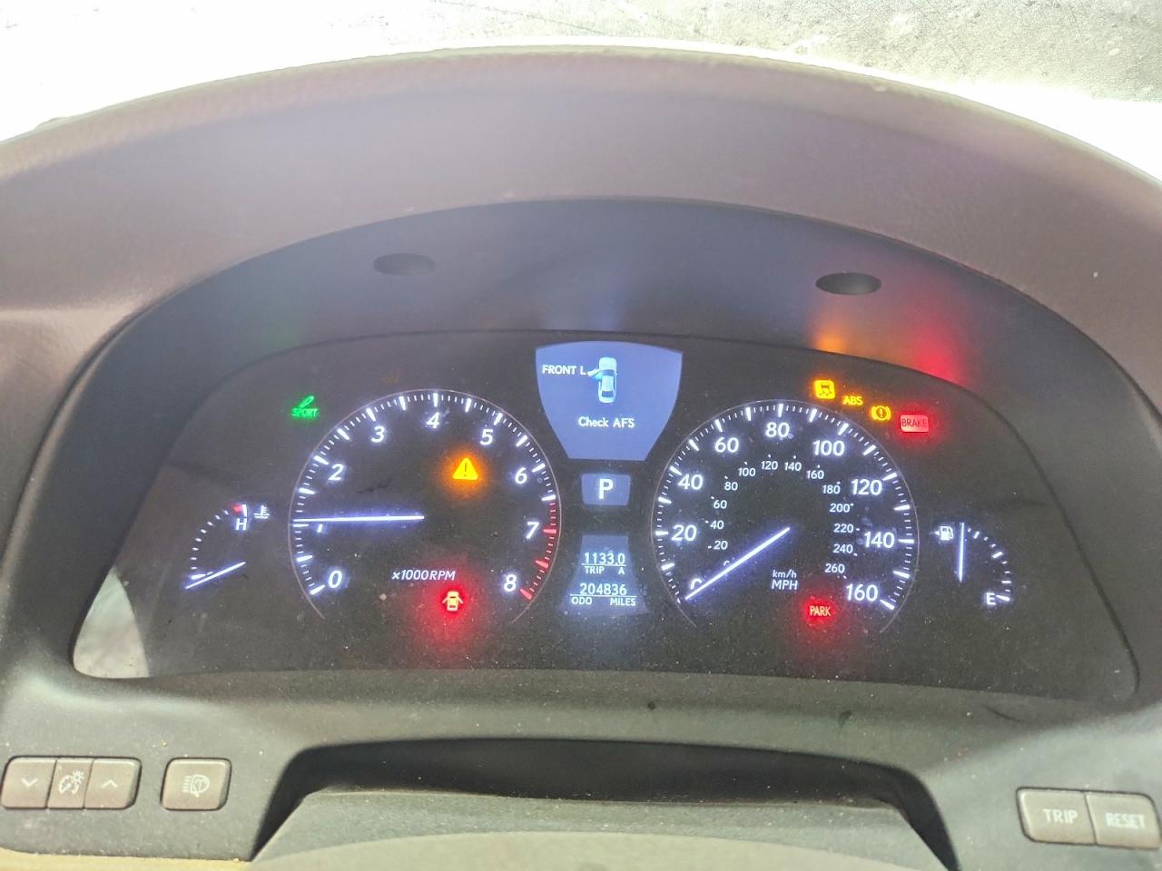 2009 LEXUS LS460