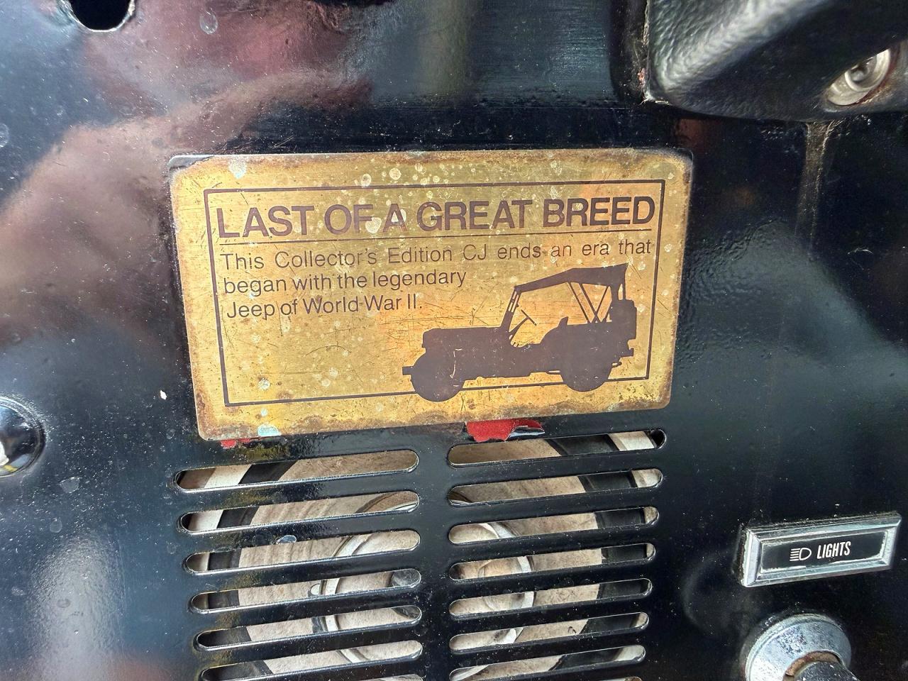 1986 JEEP CJ