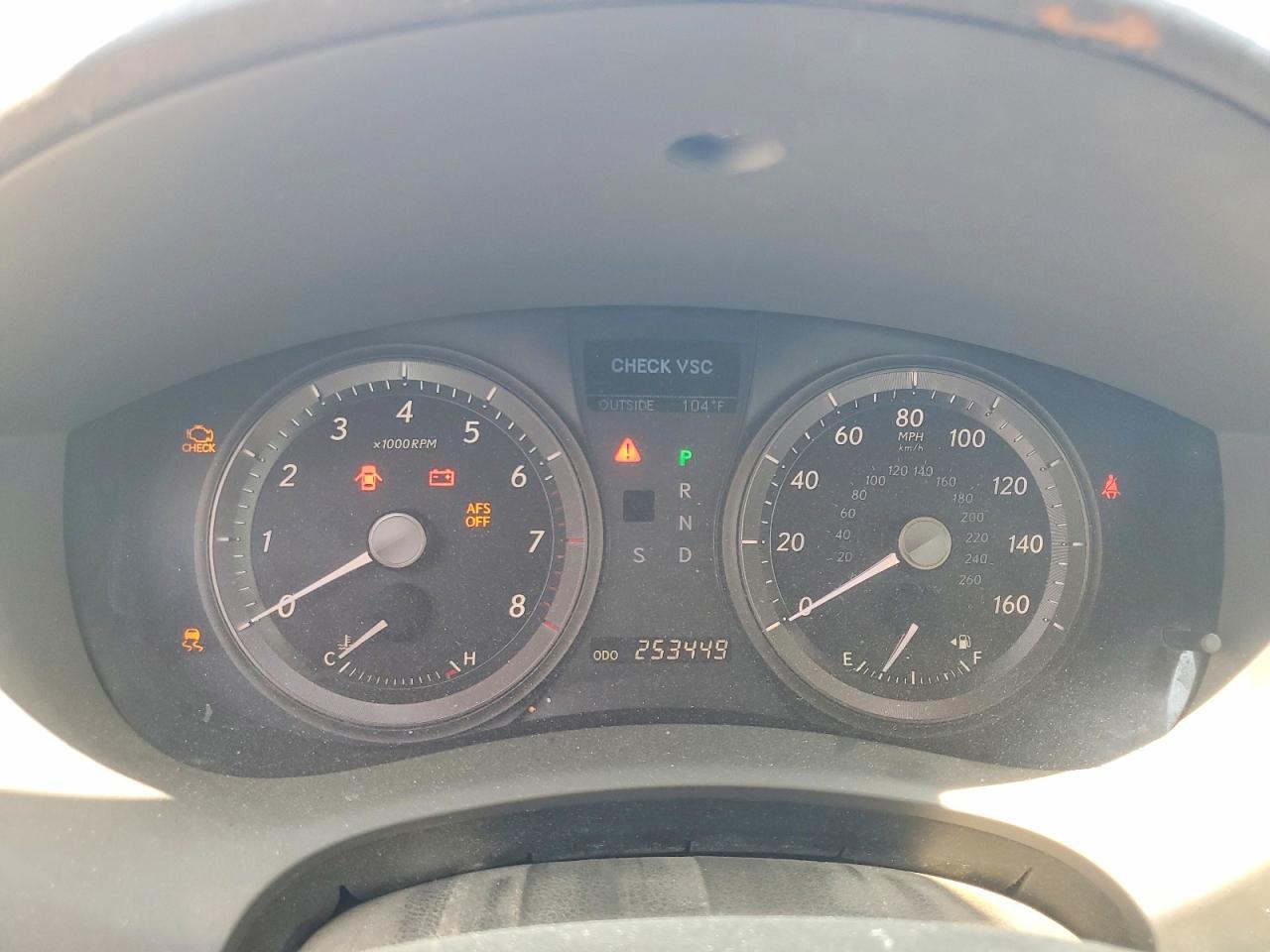 2007 LEXUS ES350