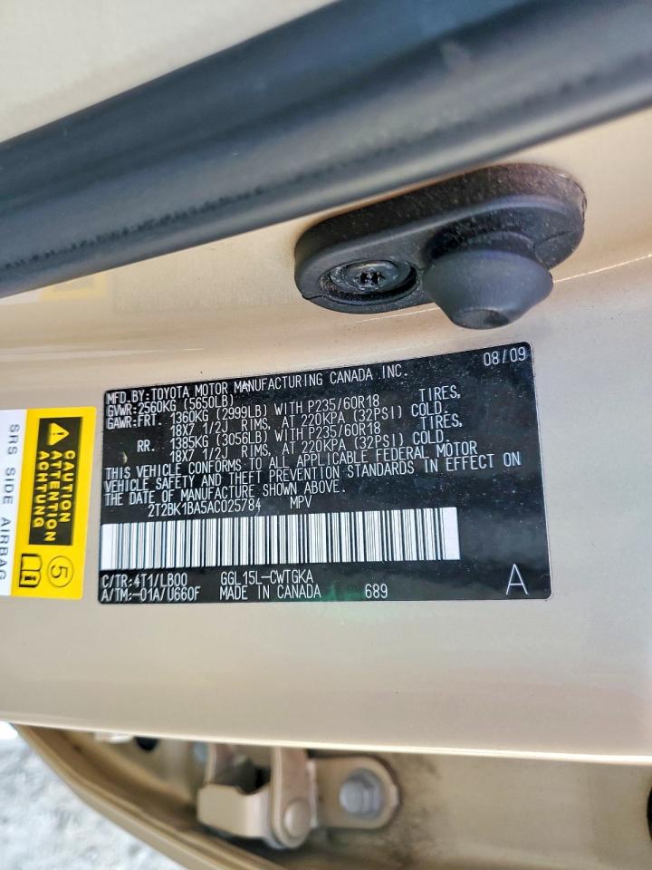 2010 LEXUS RX350