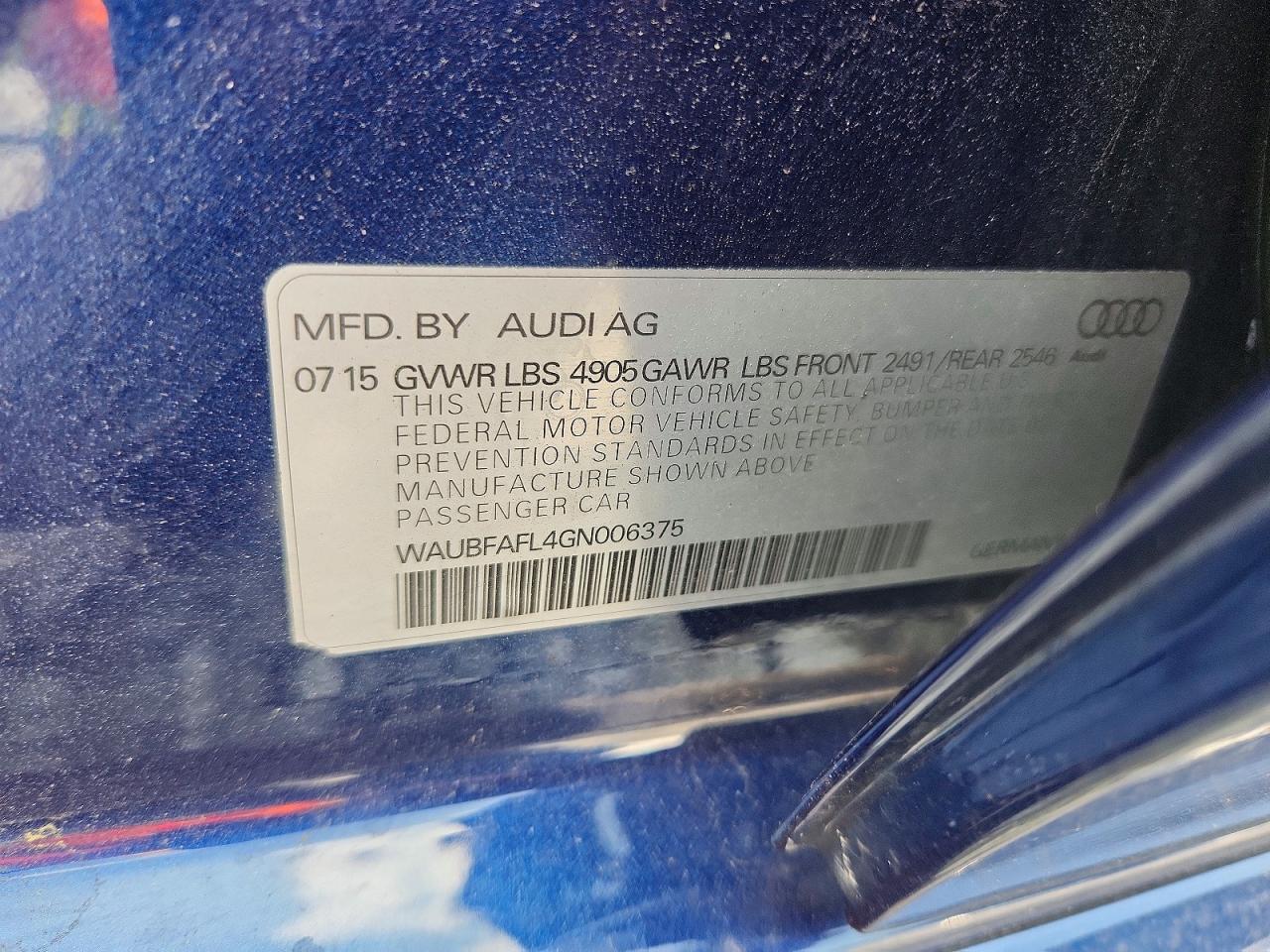 2016 AUDI A4