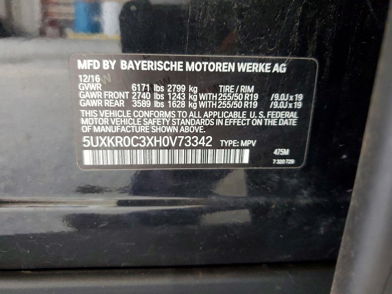 2017 BMW X5