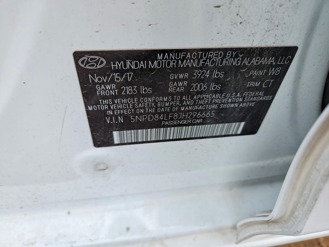 2018 HYUNDAI ELANTRA