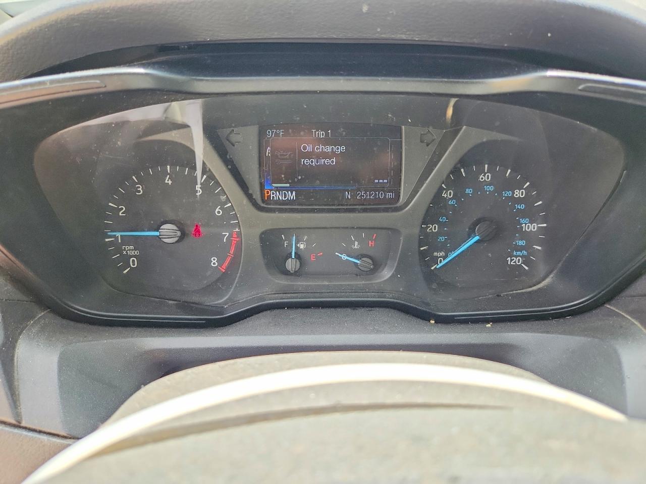 2016 FORD TRANSIT