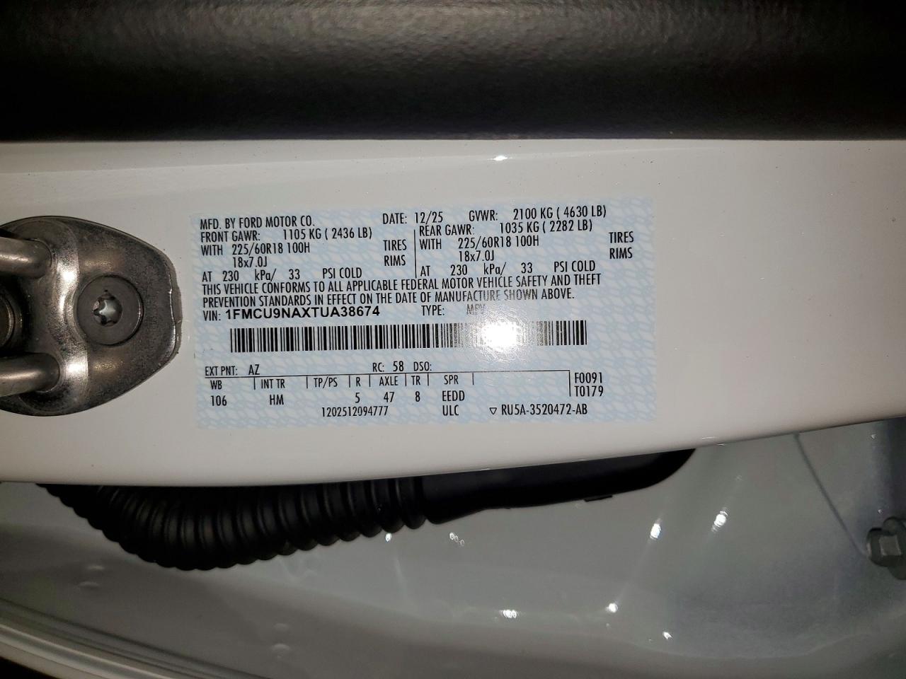 2026 FORD ESCAPE