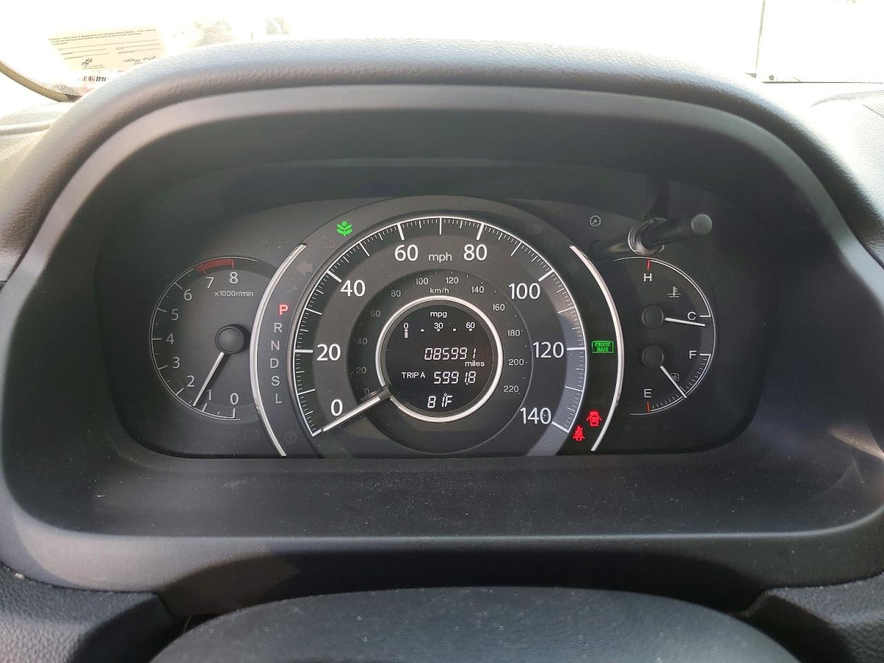 2016 HONDA CRV