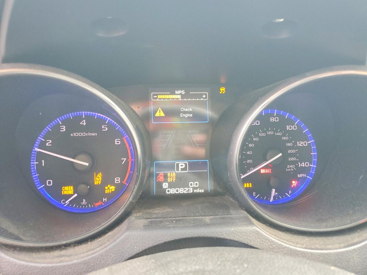 2017 SUBARU OUTBACK