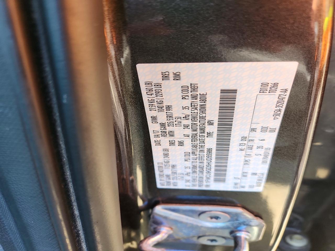 2017 FORD ESCAPE