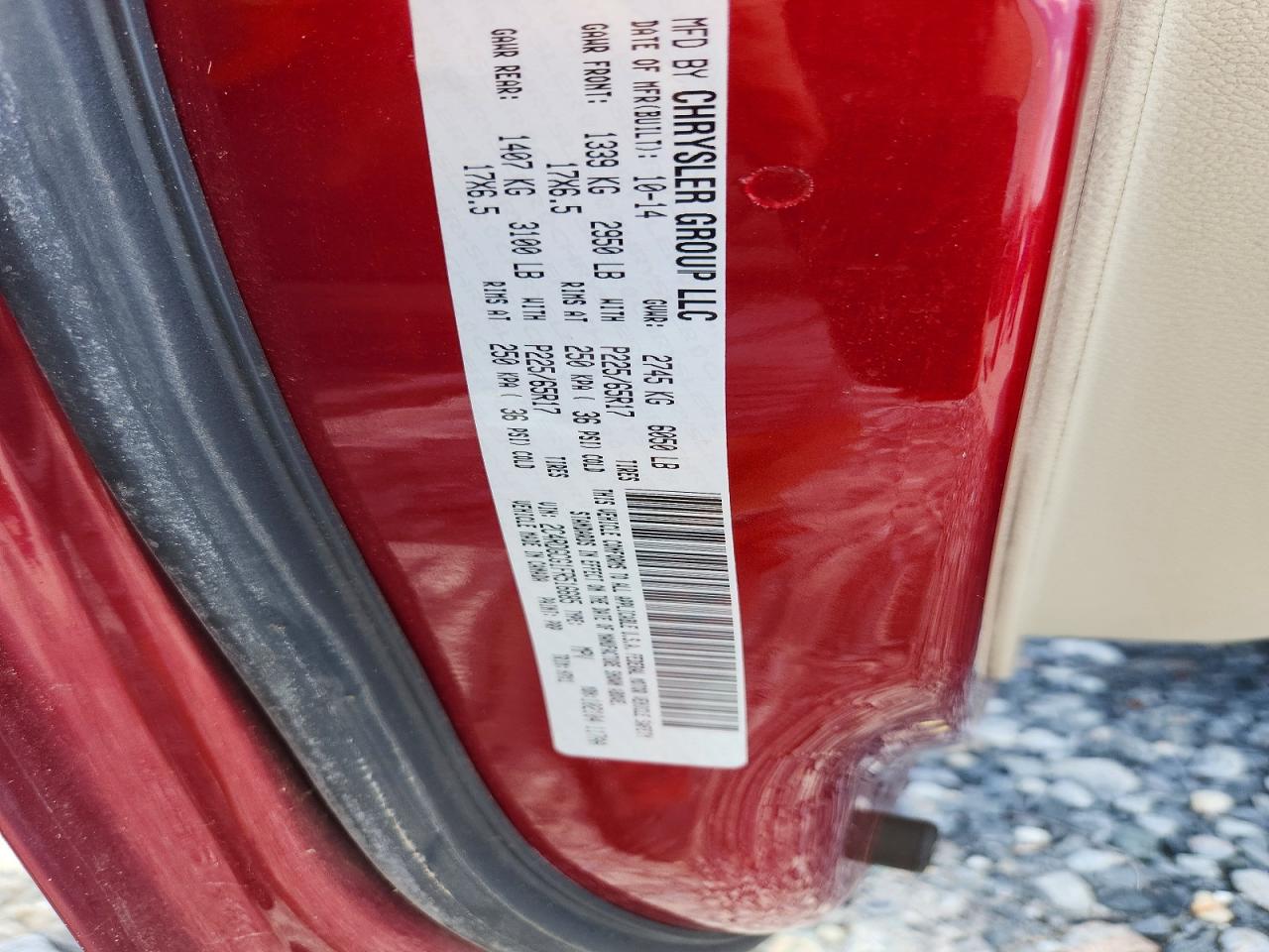 2015 DODGE CARAVAN
