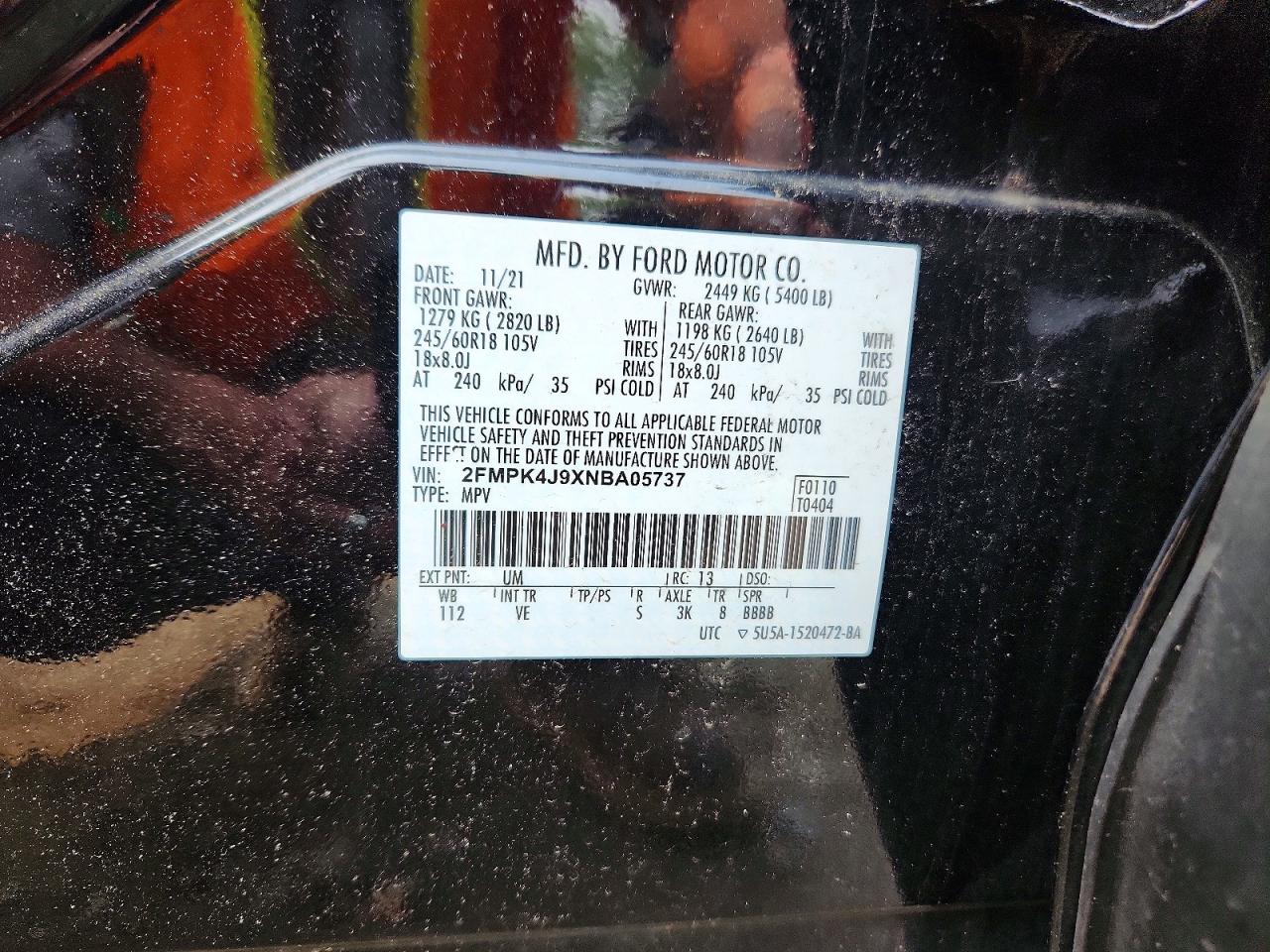 2022 FORD EDGE