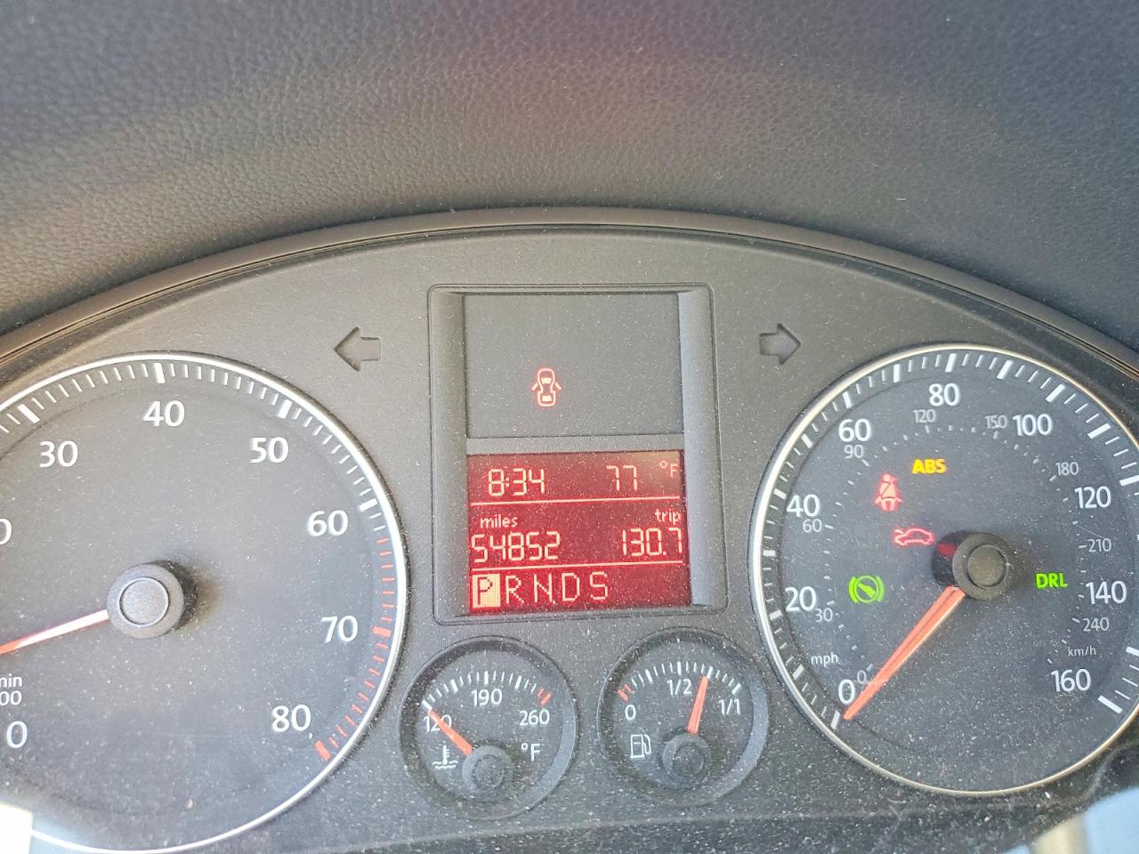 2009 VOLKSWAGEN RABBIT