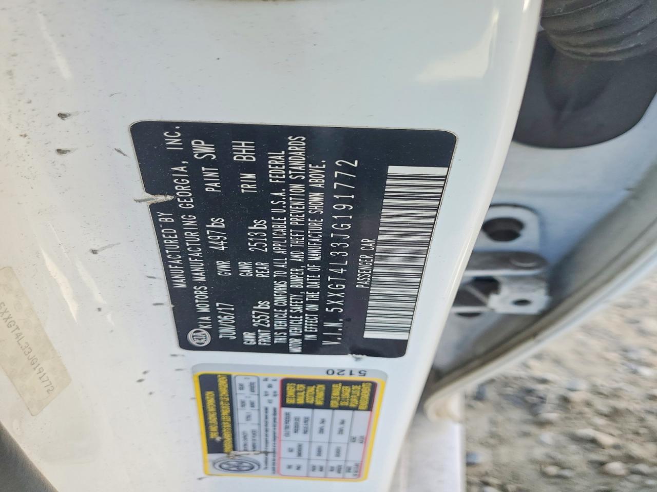 2018 KIA OPTIMA