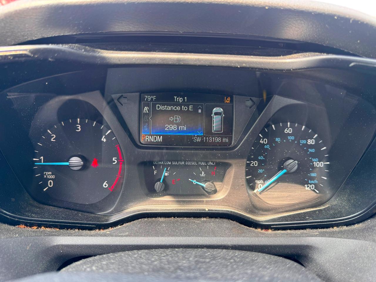 2018 FORD TRANSIT