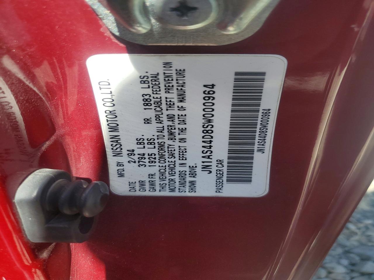 1995 NISSAN 240SX