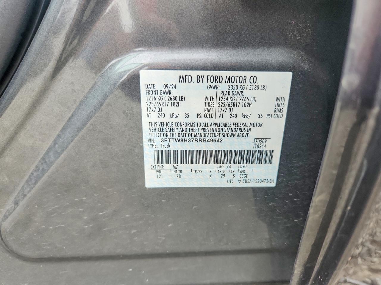 2024 FORD MAVERICK