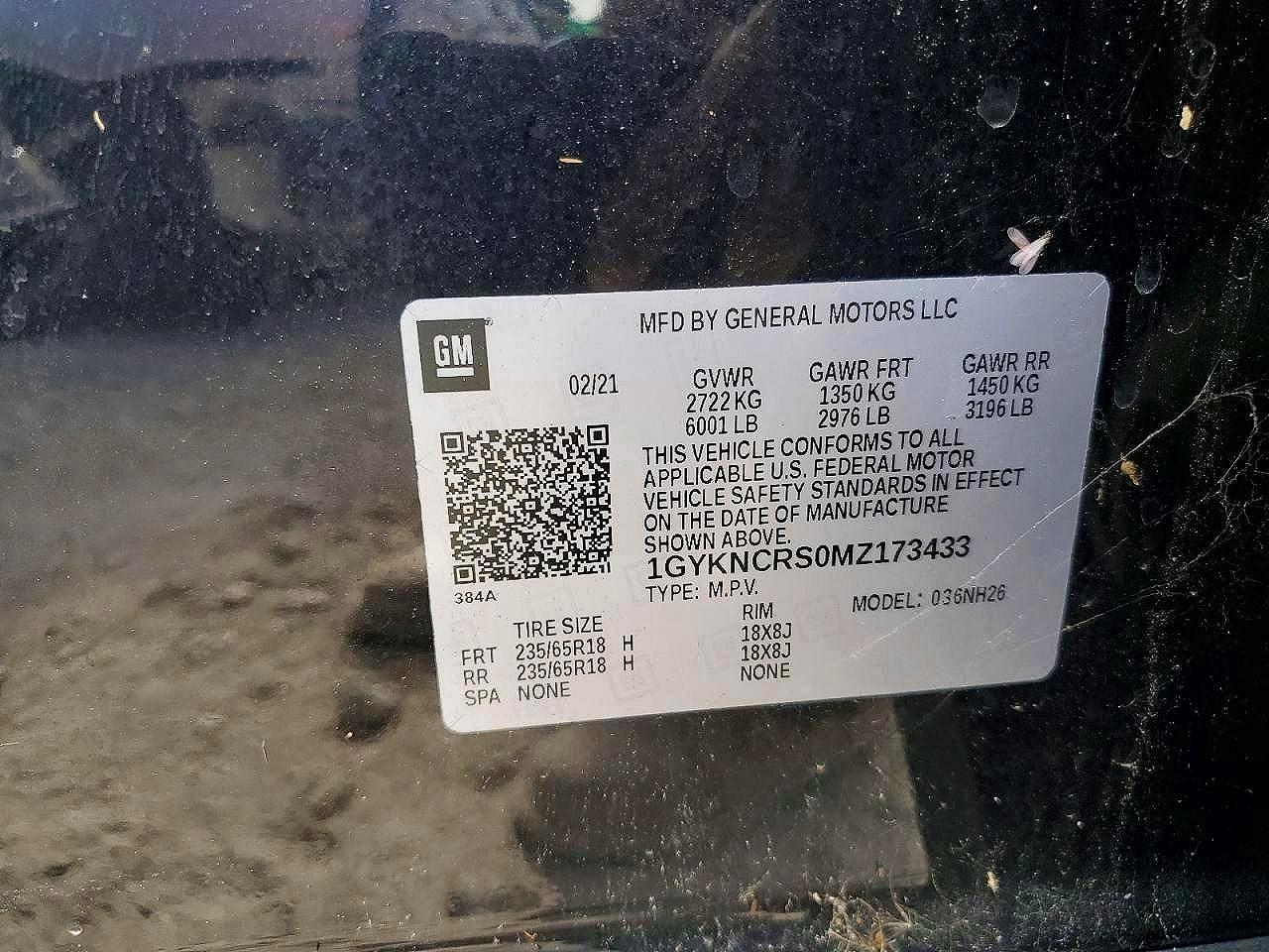 2021 CADILLAC XT5