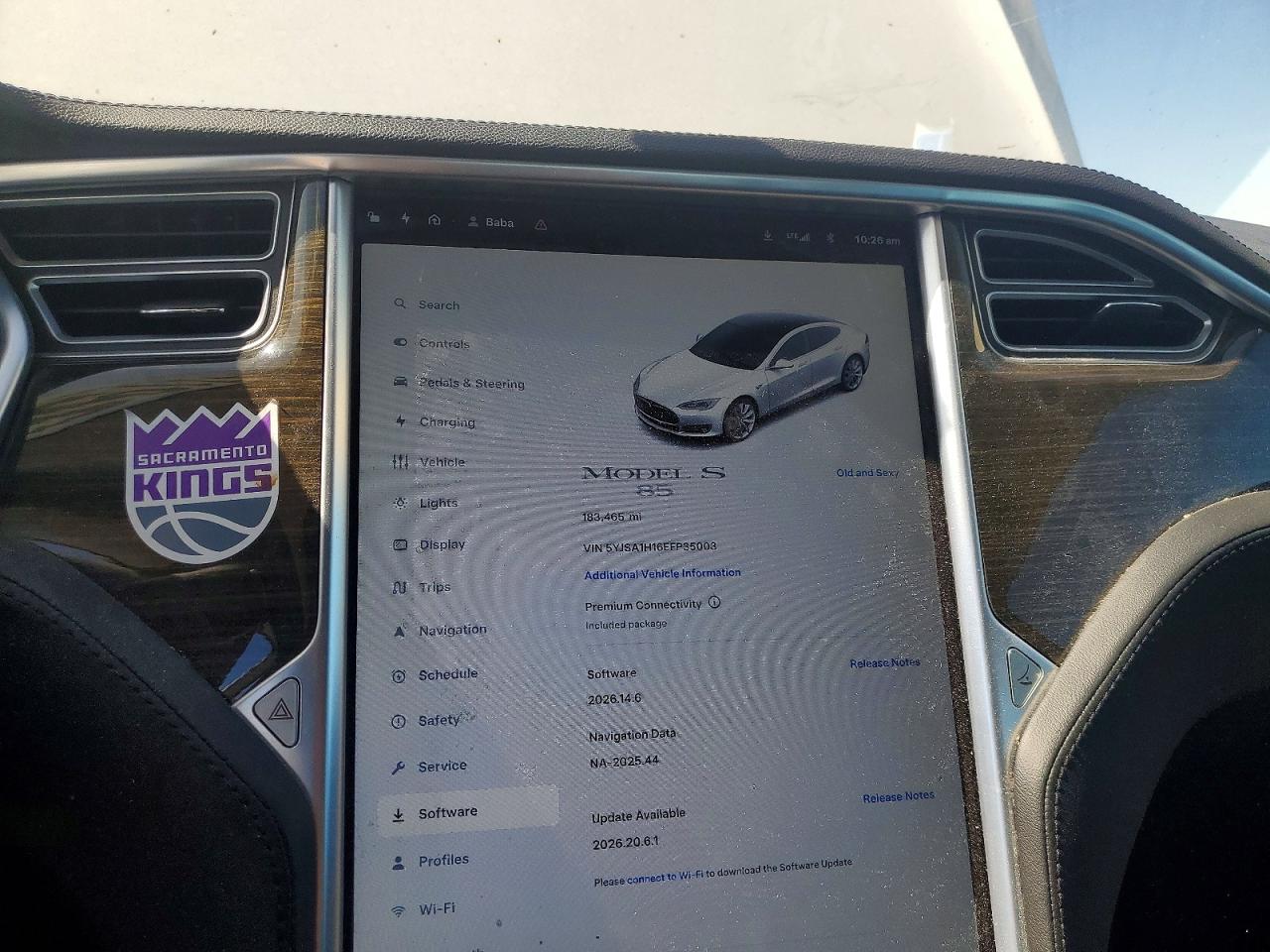 2014 TESLA MODEL S