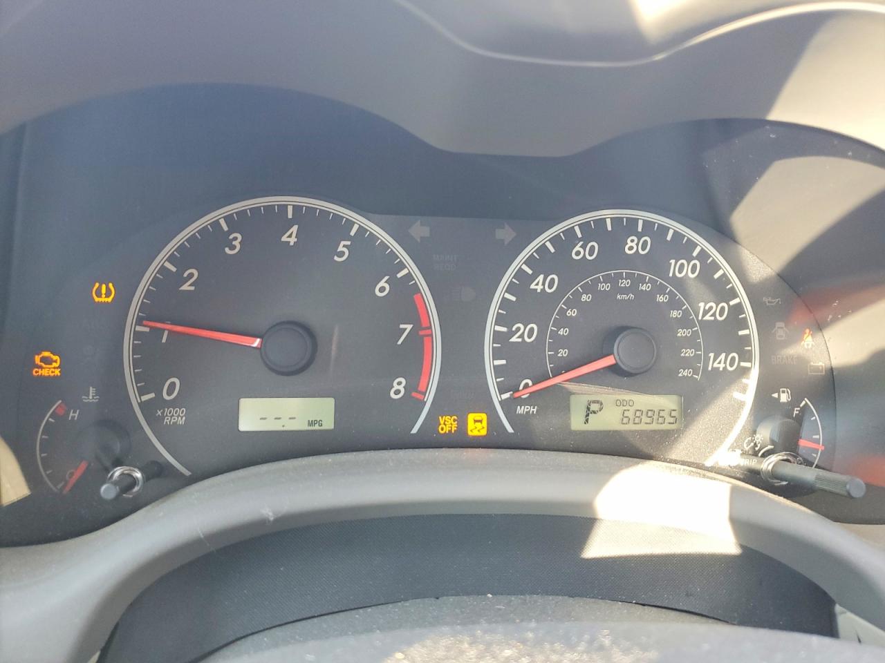 2010 TOYOTA COROLLA