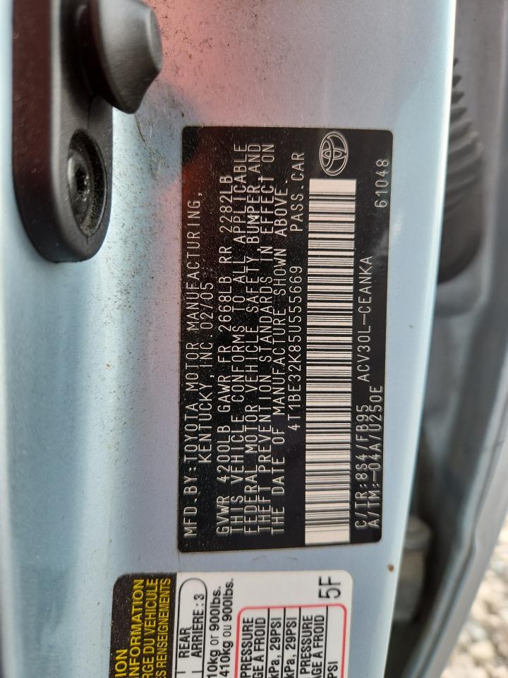 2005 TOYOTA CAMRY