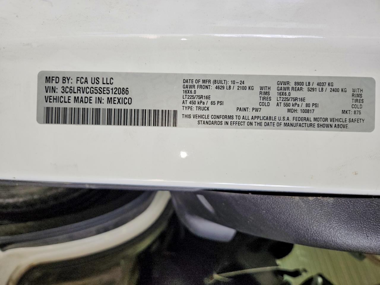 2025 RAM PROMASTER
