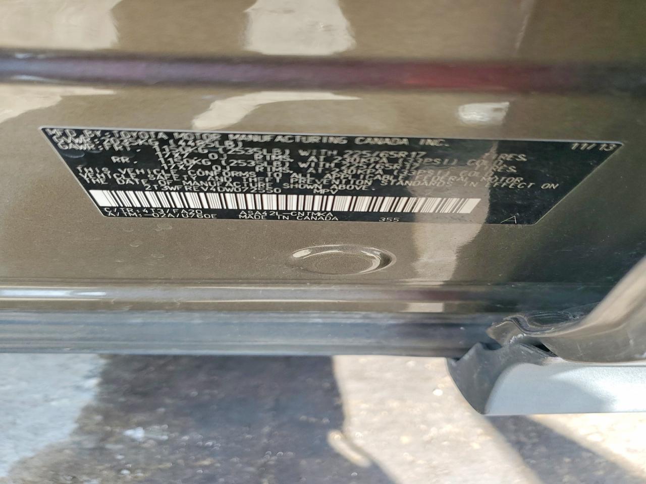 2013 TOYOTA RAV4