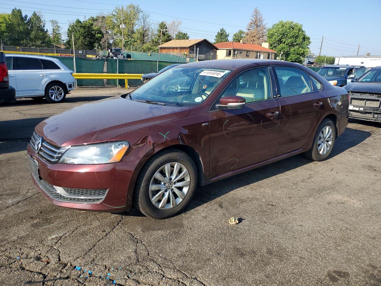 2014 VOLKSWAGEN PASSAT