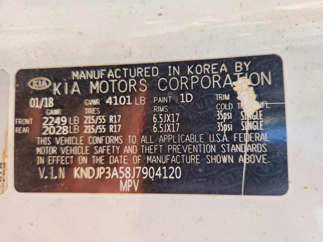 2018 KIA SOUL