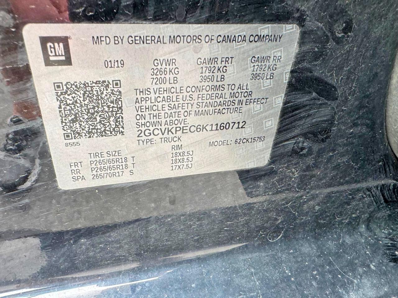 2019 CHEVROLET SILVERADO