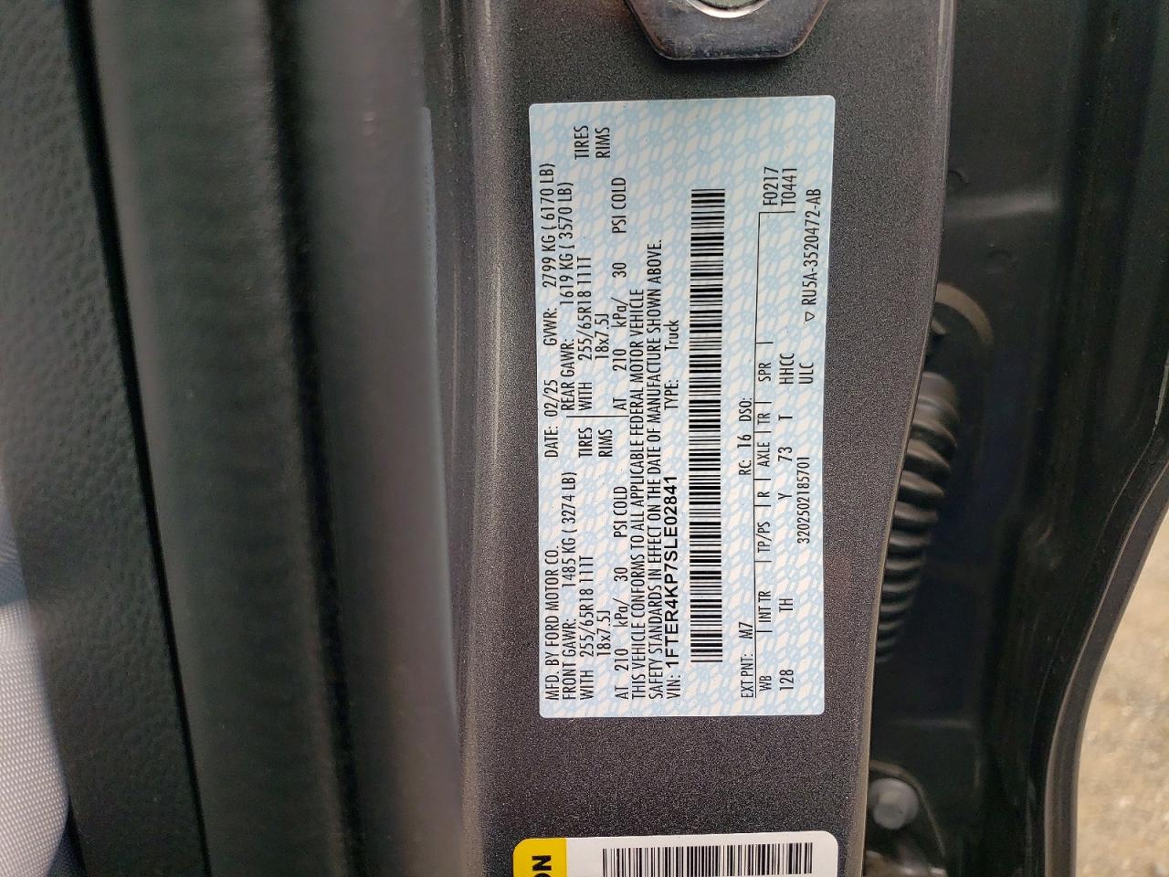2025 FORD RANGER