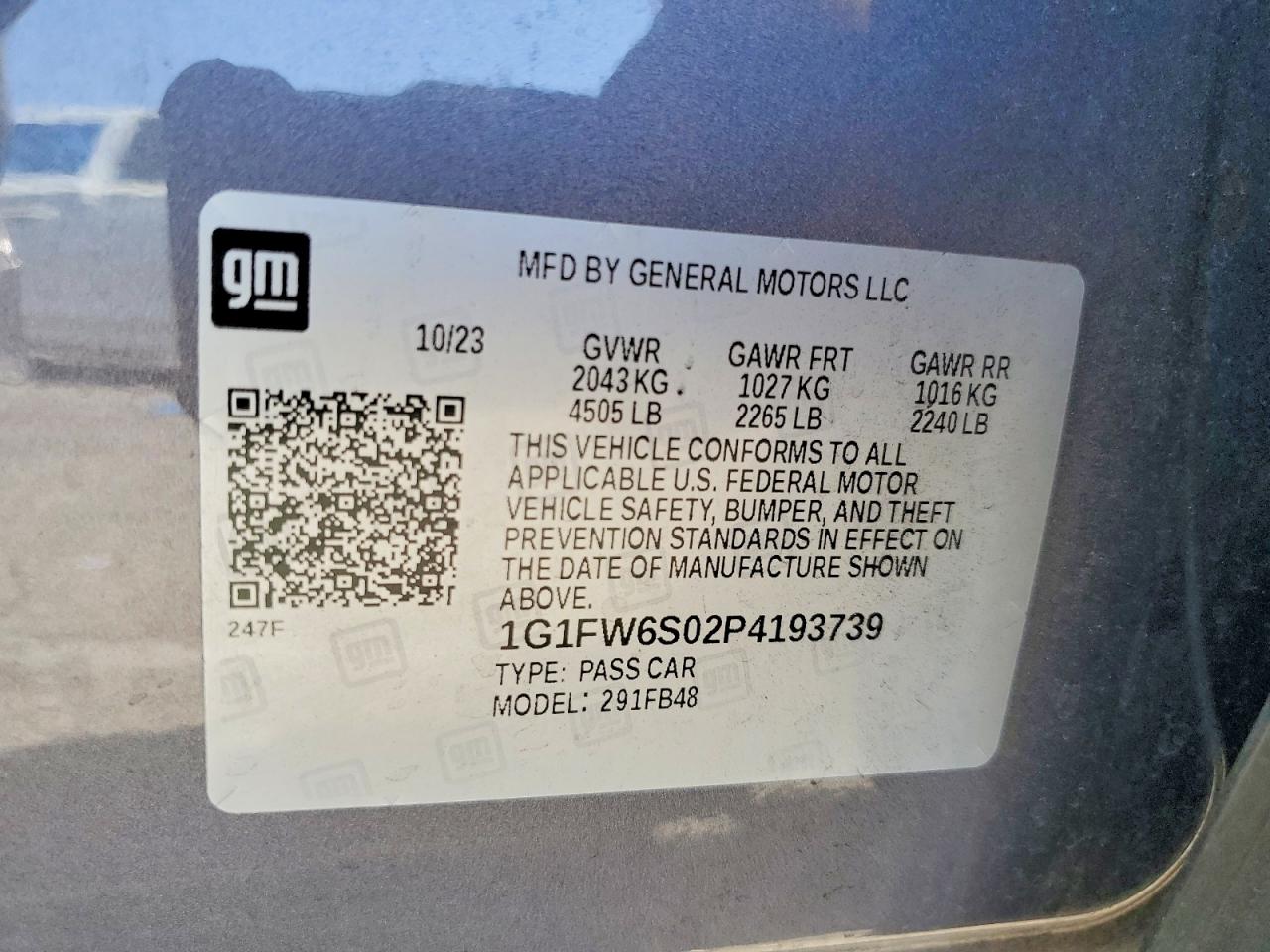 2023 CHEVROLET BOLT