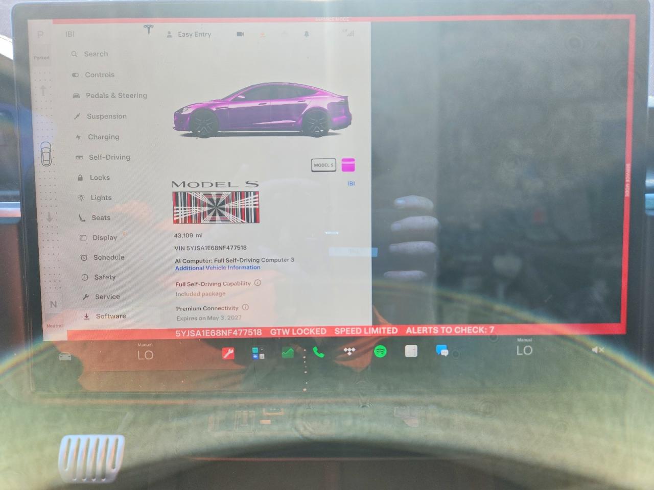 2022 TESLA MODEL S