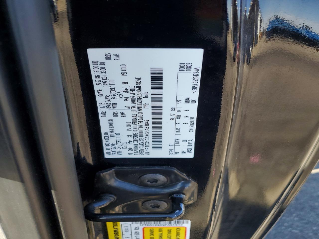 2016 FORD F-150