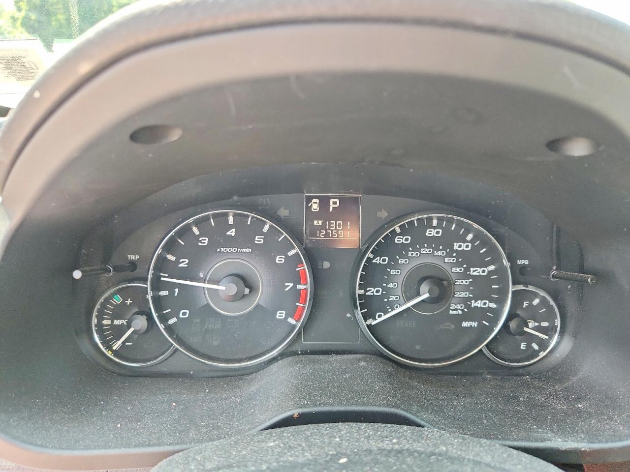 2012 SUBARU OUTBACK