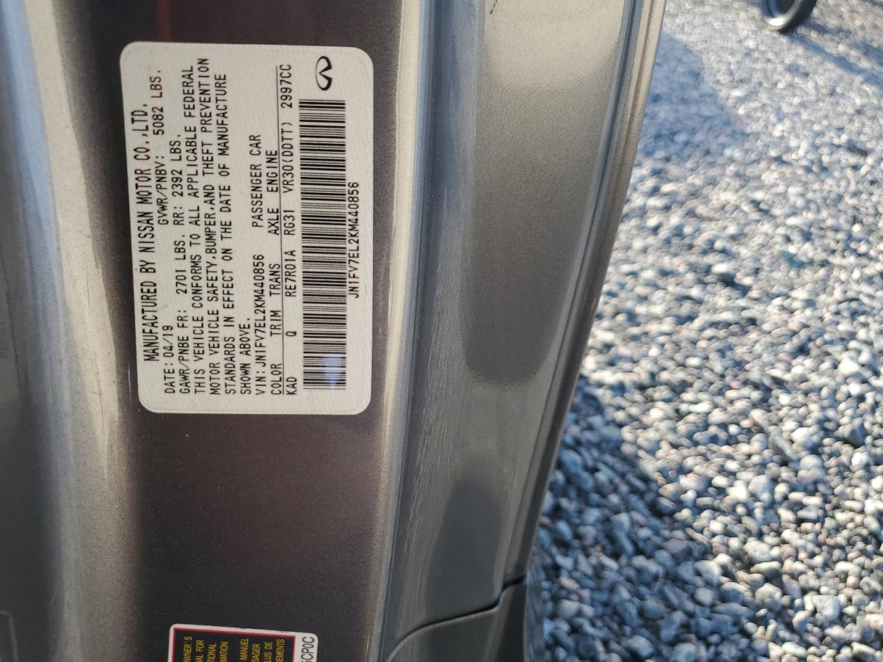 2019 INFINITI Q60