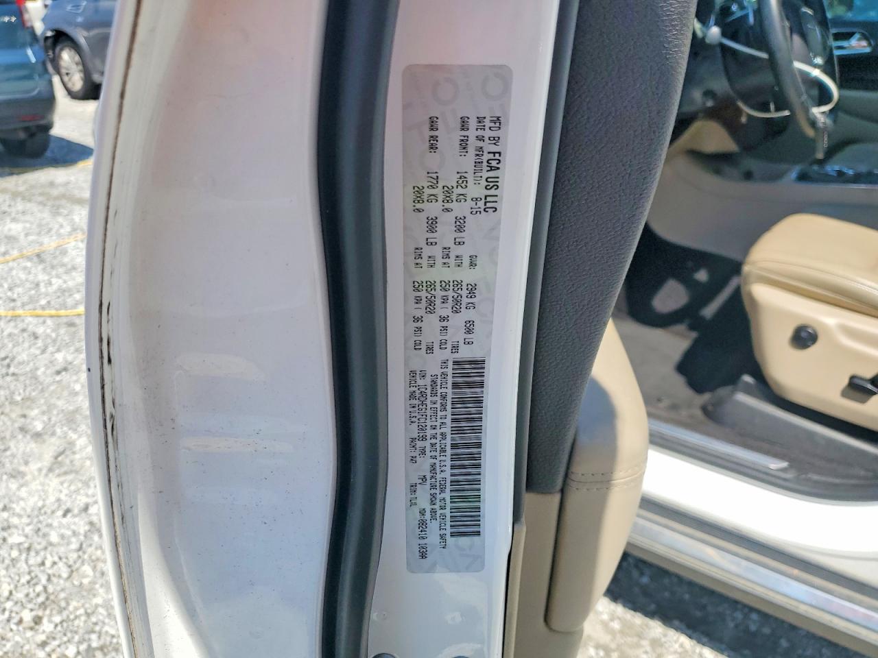 2015 DODGE DURANGO