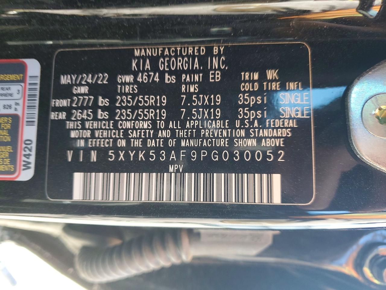 2023 KIA SPORTAGE