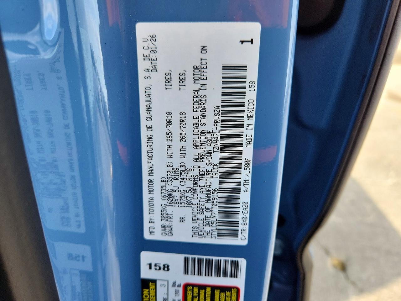 2026 TOYOTA TACOMA