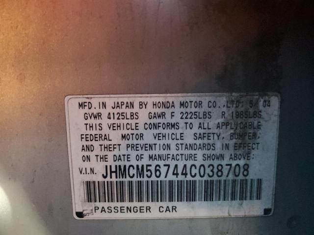 2004 HONDA ACCORD