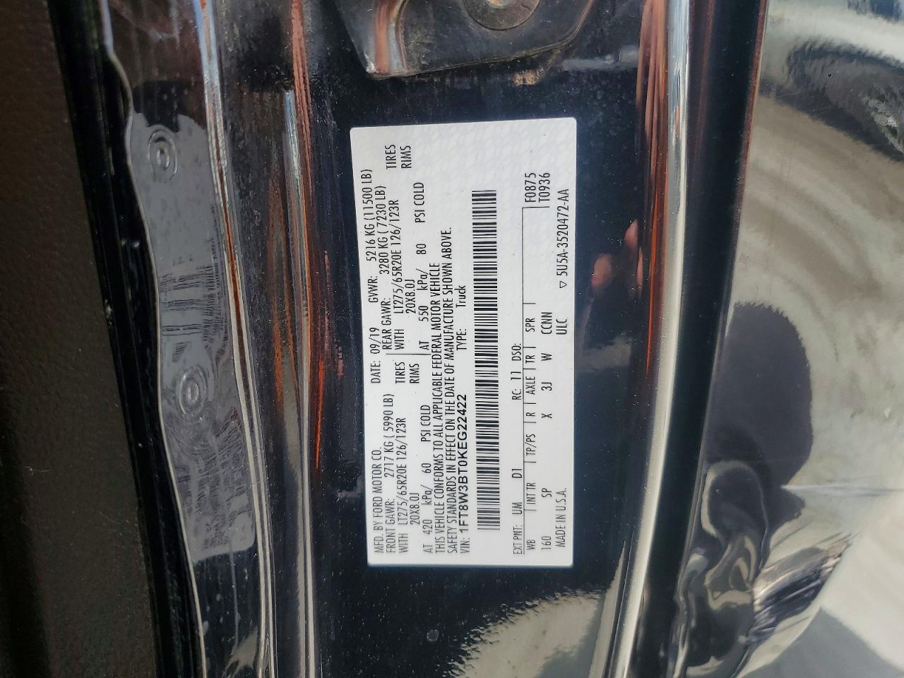 2019 FORD F350