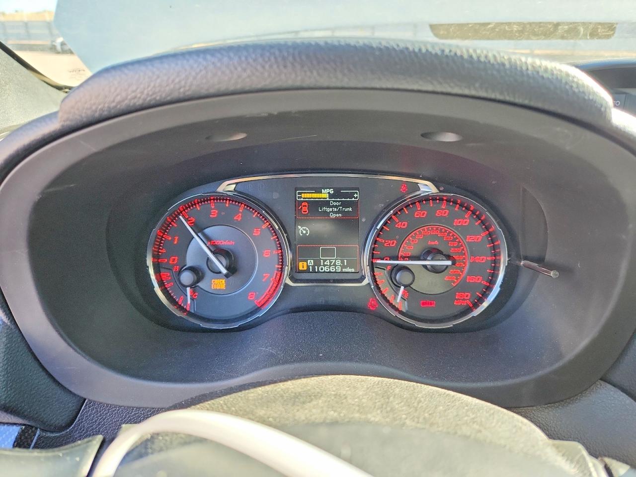 2016 SUBARU WRX