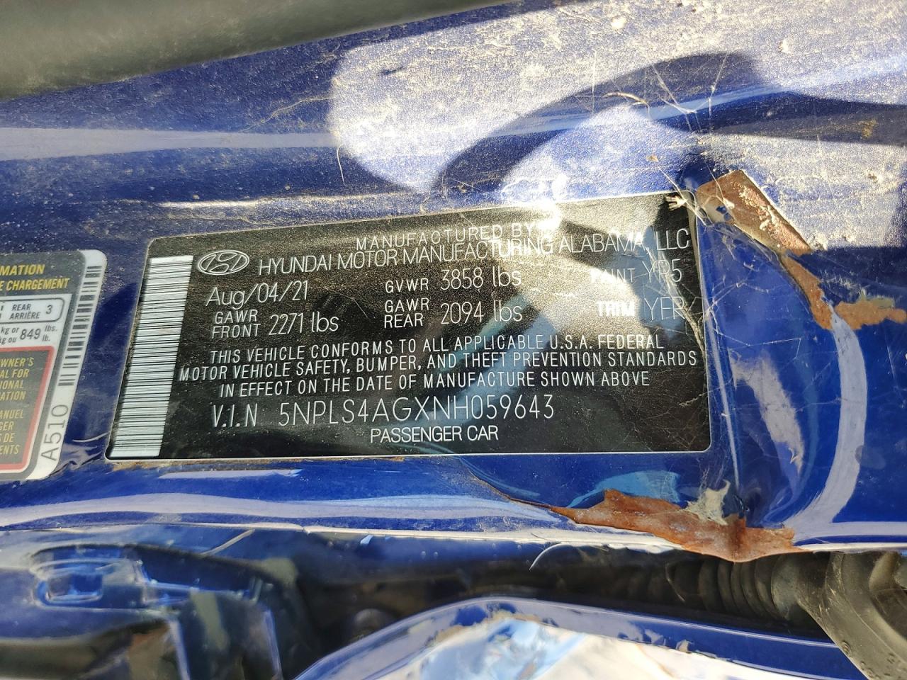 2022 HYUNDAI ELANTRA