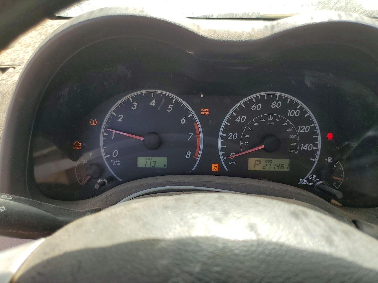 2011 TOYOTA COROLLA