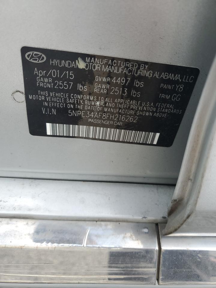 2015 HYUNDAI SONATA